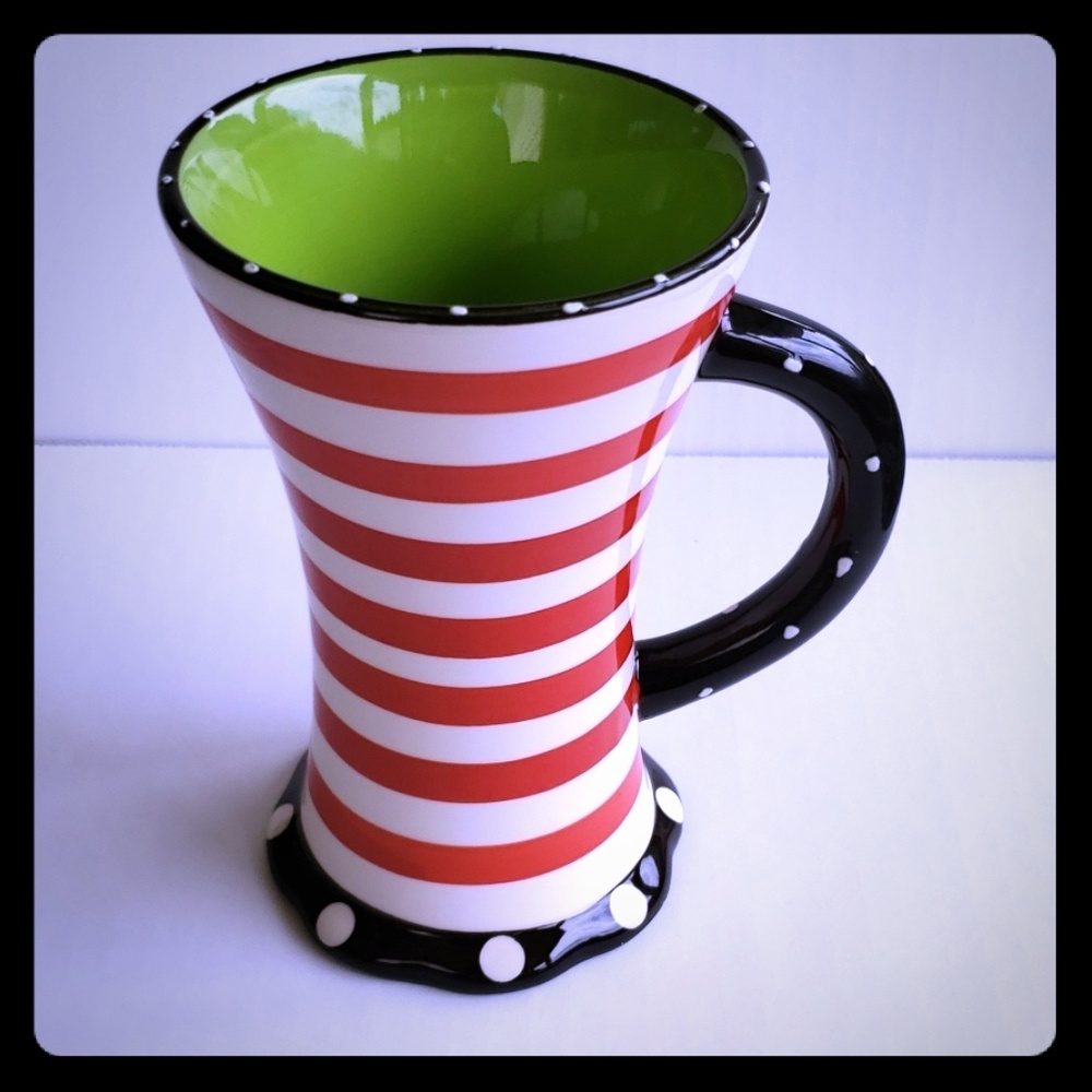 Pier 1 Large Whimsical Coffee Mug